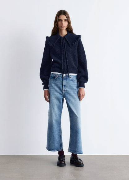 Peter Pan-collar Cardigan