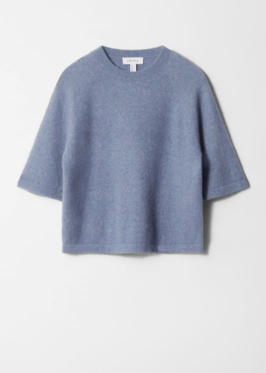 Alpaca-Blend Knitted Top