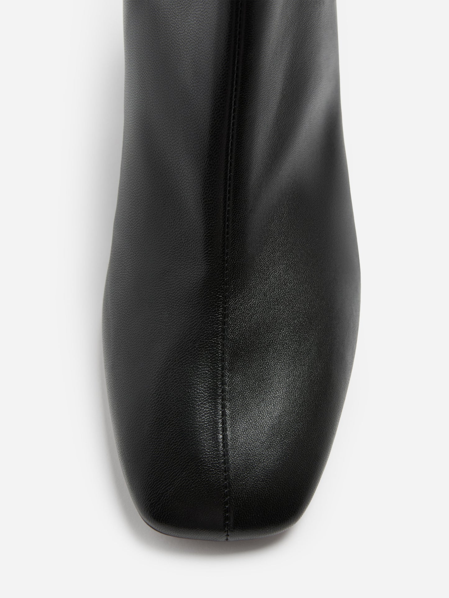 Leather Sock Ankle Boots