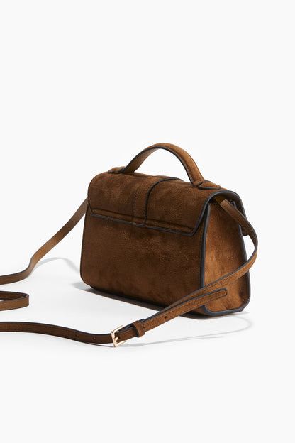 Napped crossbody bag