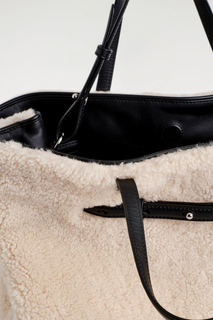 Chalet Shearling Tote Bag