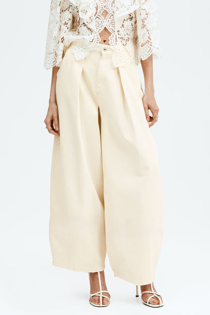 Barrel Leg Regular Waist Jeans
