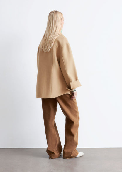 Tapered Wool Jacket