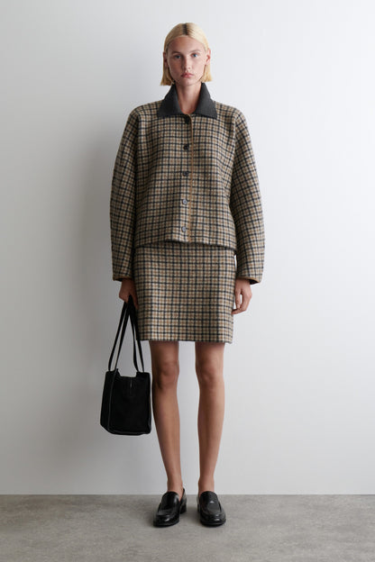 Sculpted Merino Wool Jacket