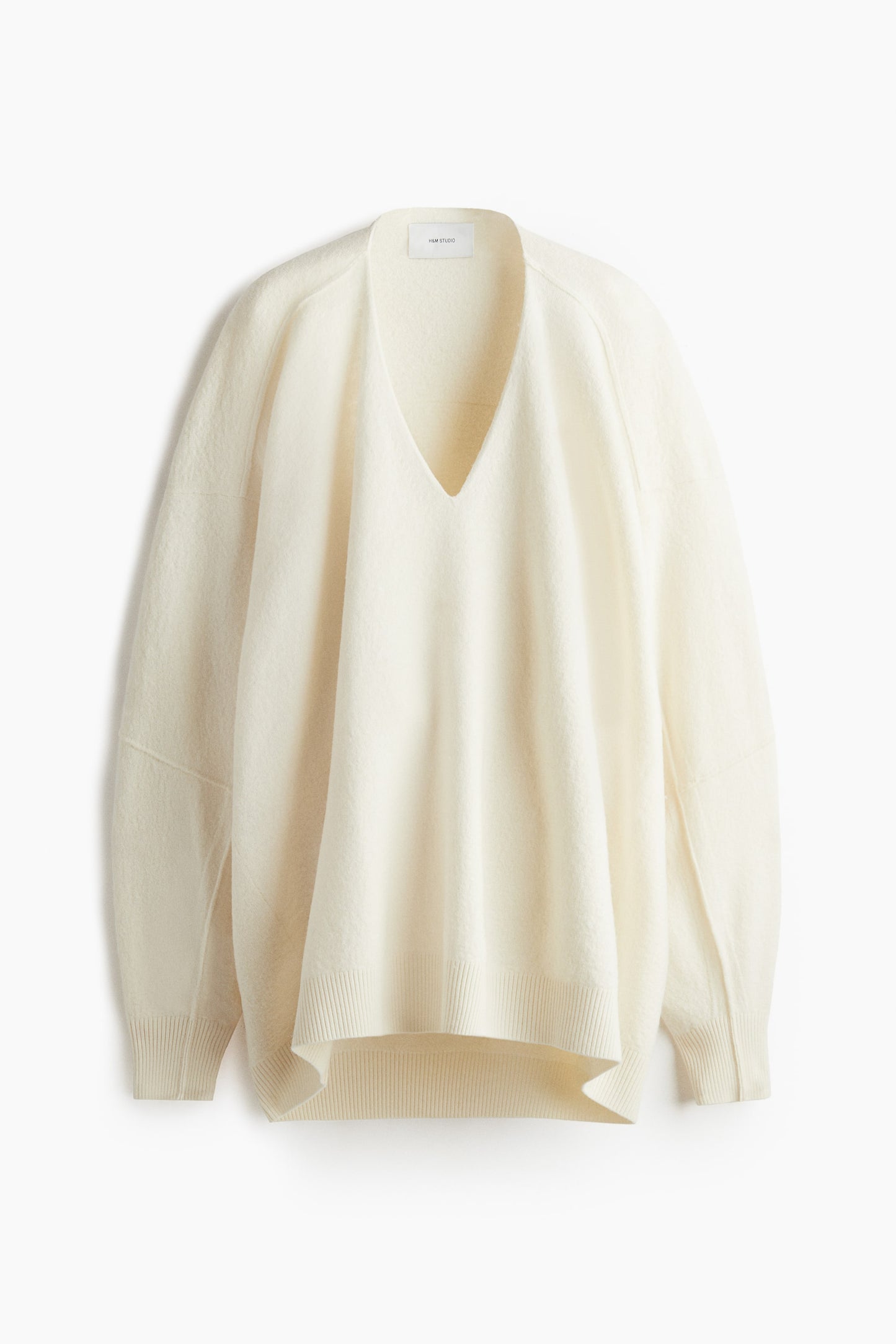 Oversized wool jumper