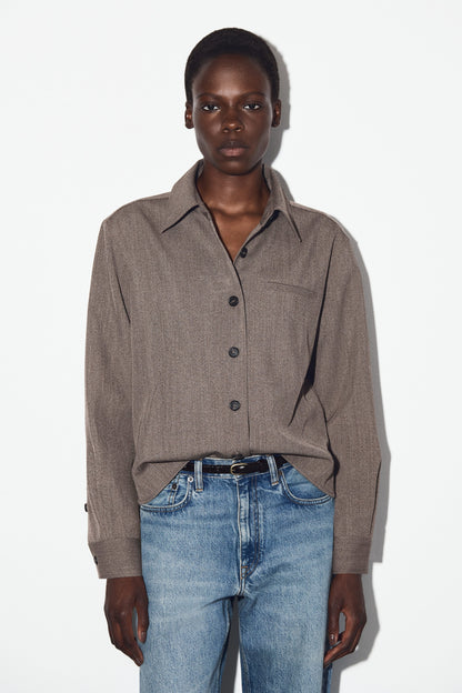 Wool-Blend Shirt