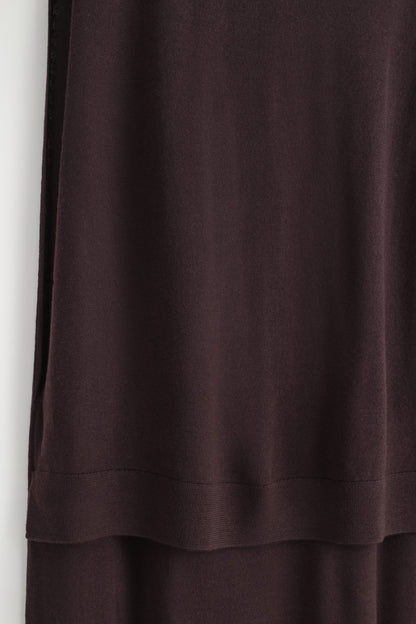 Merino Wool Roll-Neck Midi Dress
