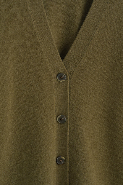 Cashmere V-Neck Cardigan