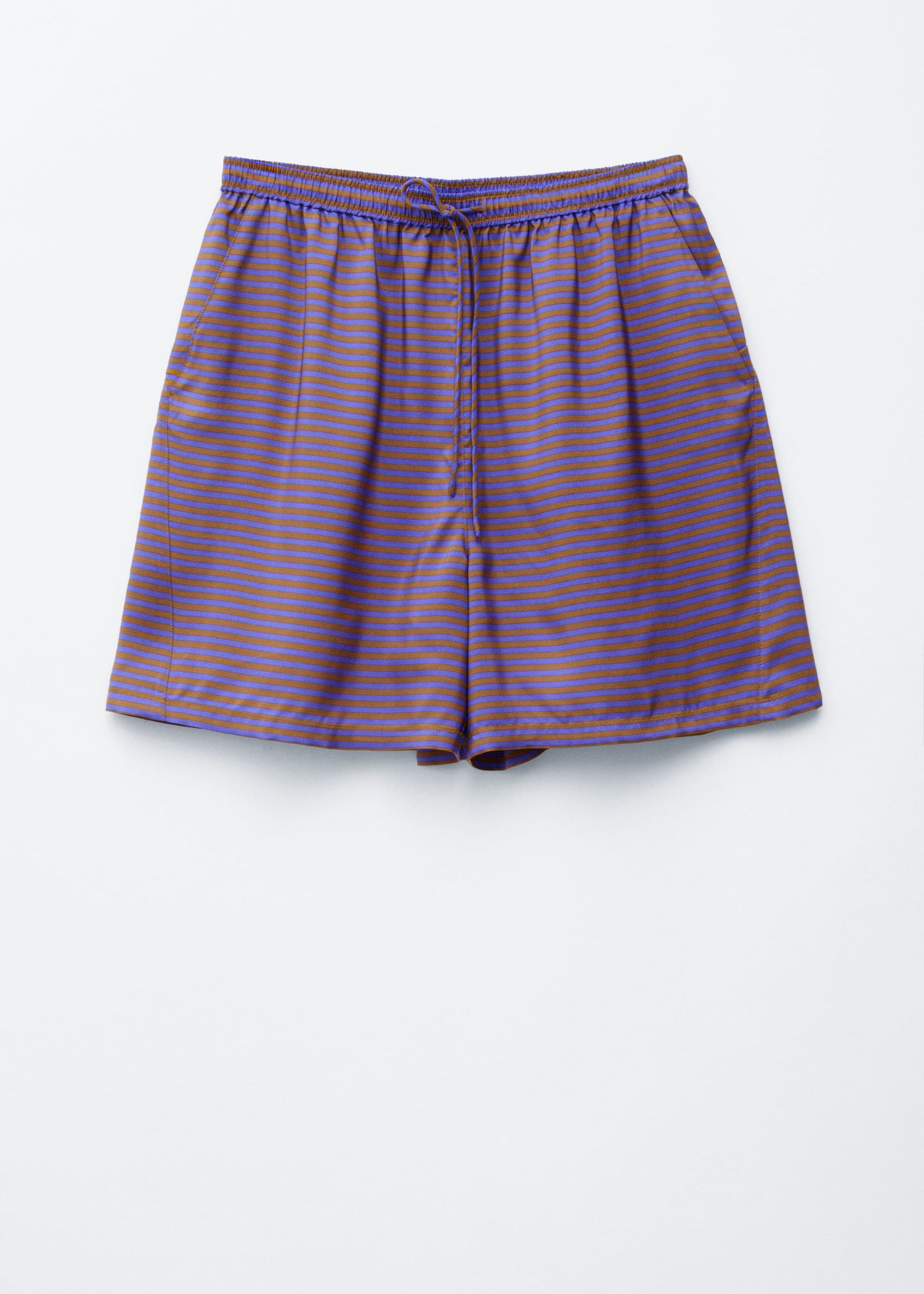 Silk Drawstring Shorts