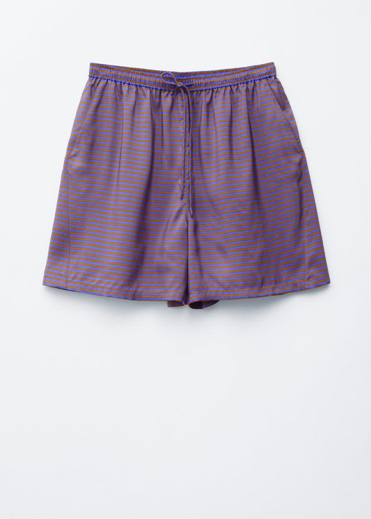 Silk Drawstring Shorts