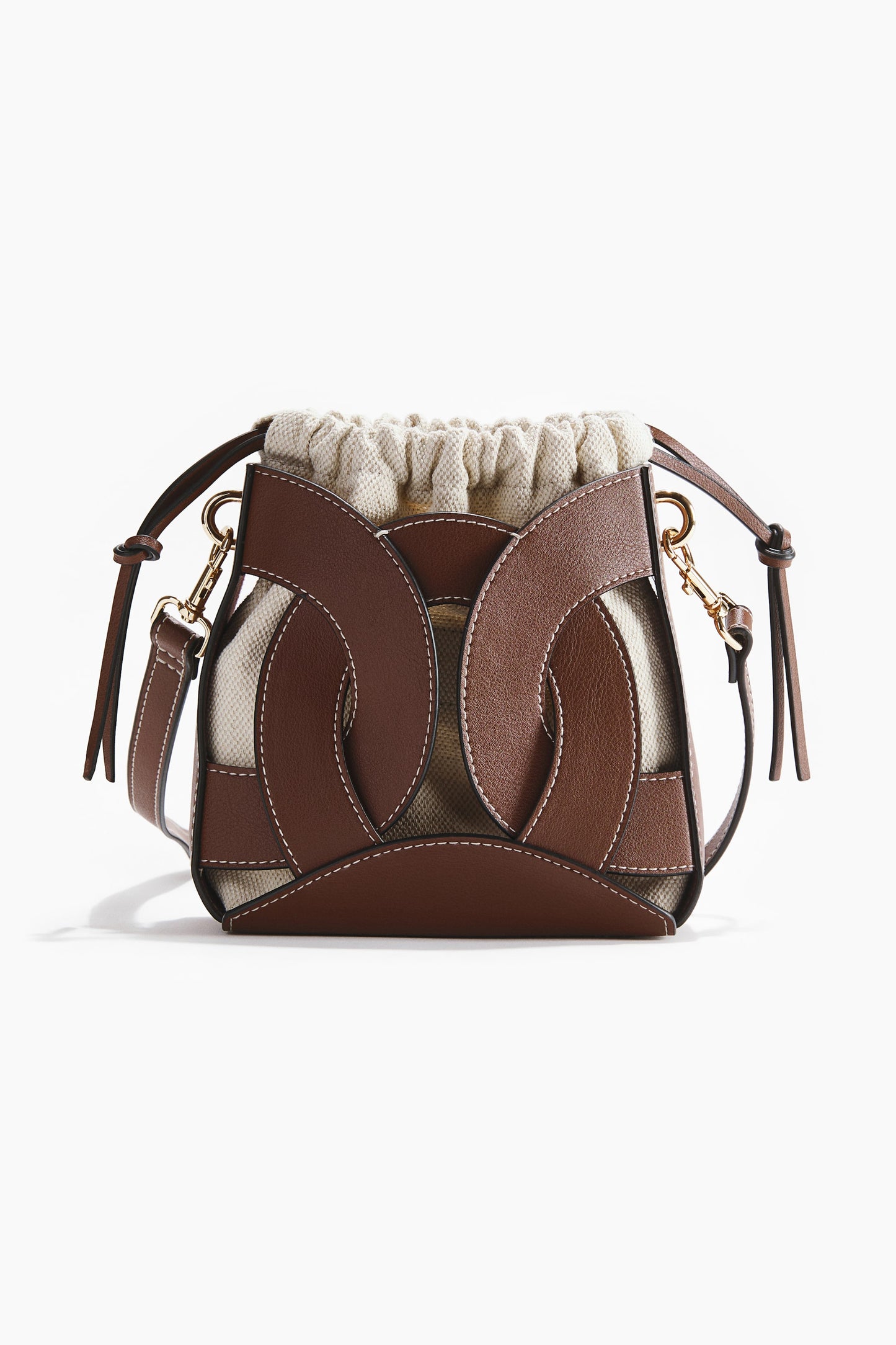 Crossbody bucket bag