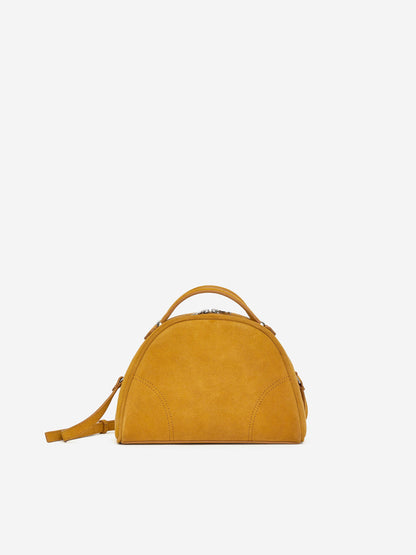Suede Crossbody Bag