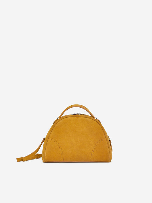 Suede Crossbody Bag