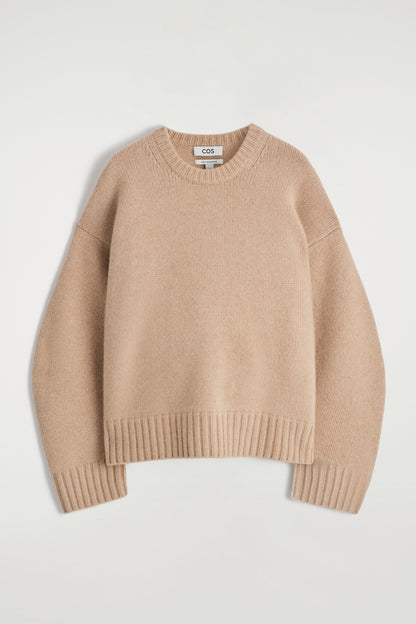 Chunky Cashmere Crew-Neck Jumper