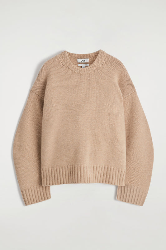 Chunky Cashmere Crew-Neck Jumper