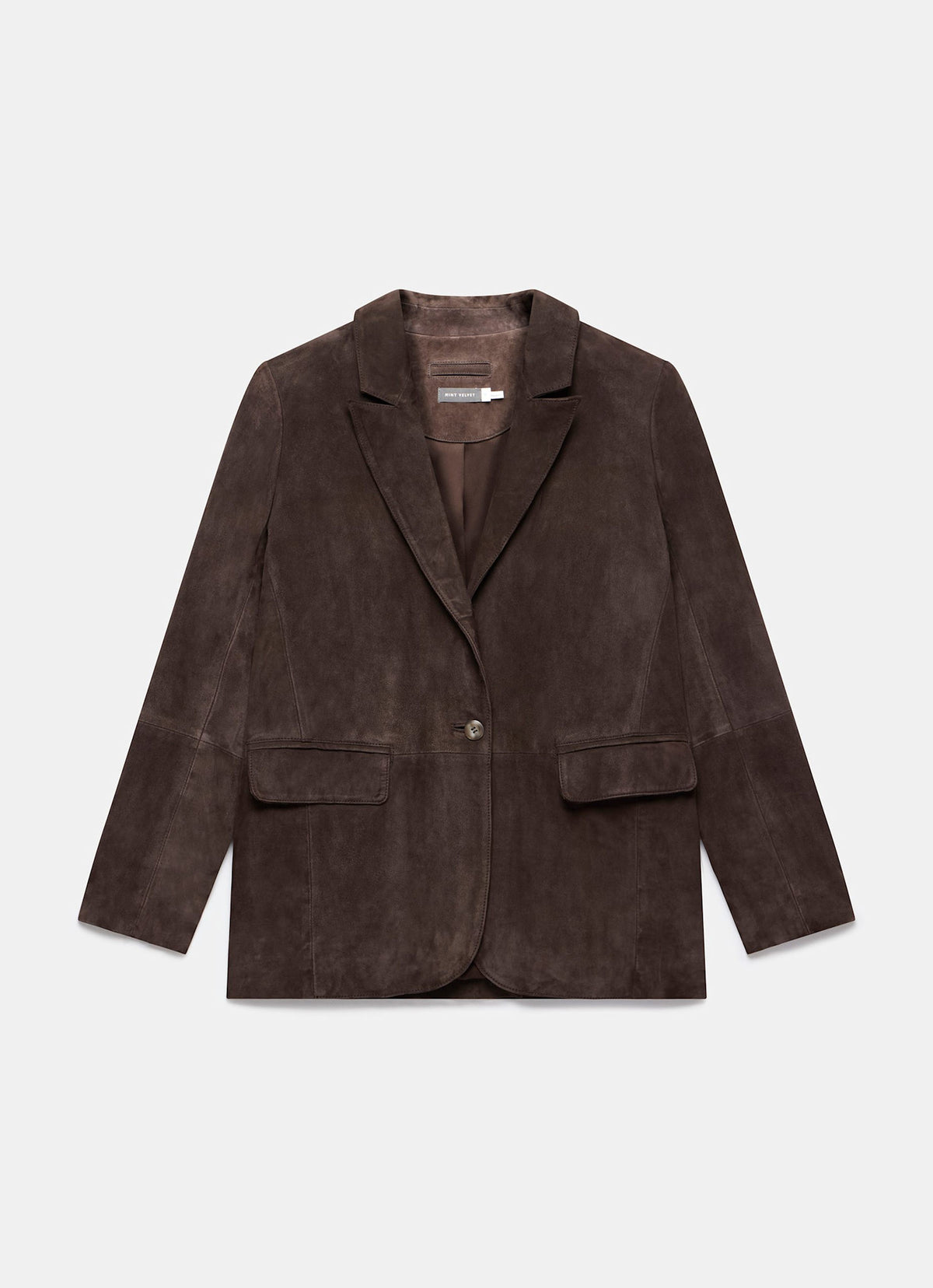 Brown Suede Blazer