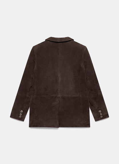 Brown Suede Blazer