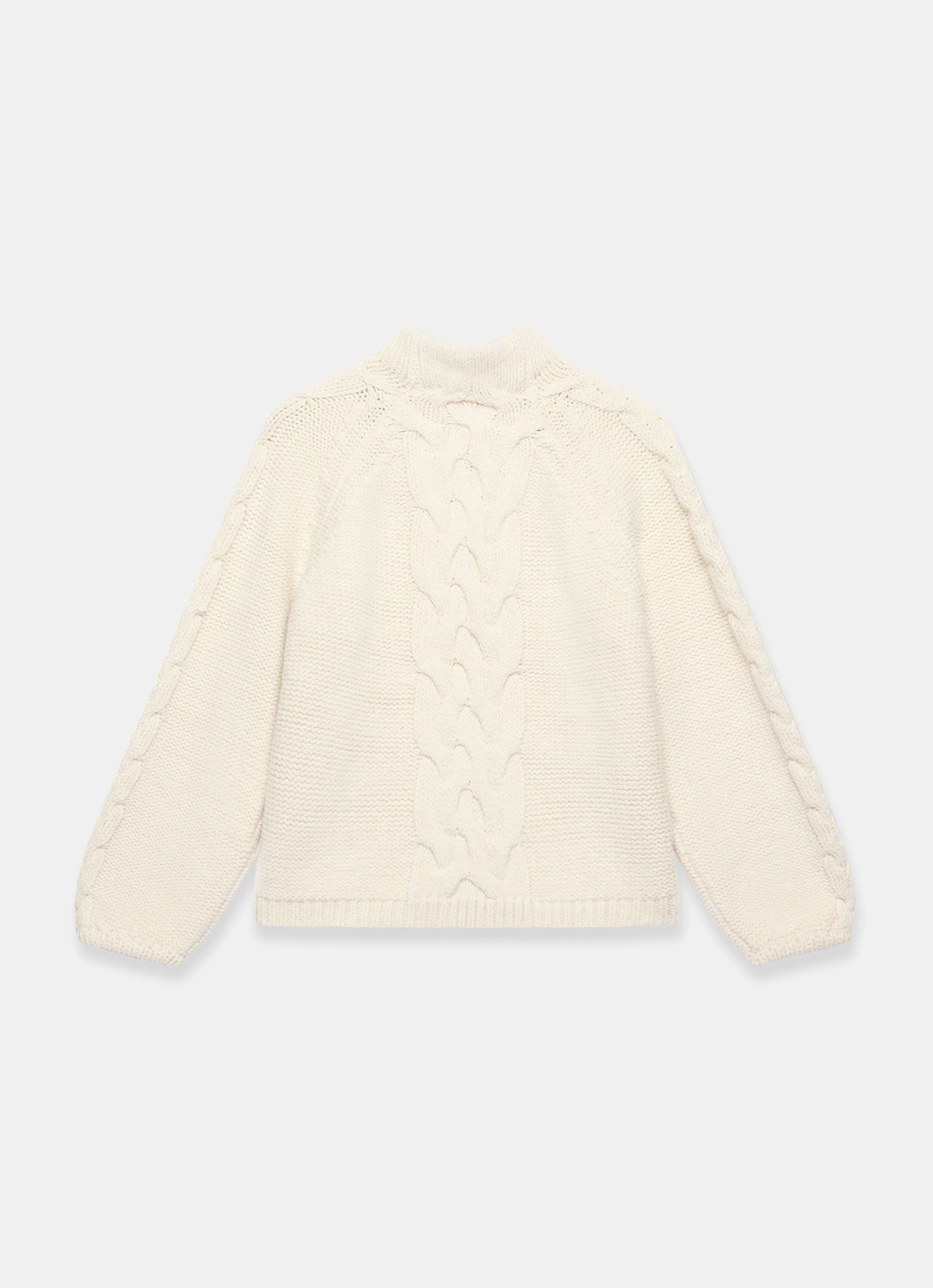 Cream Cable Knit Jumper