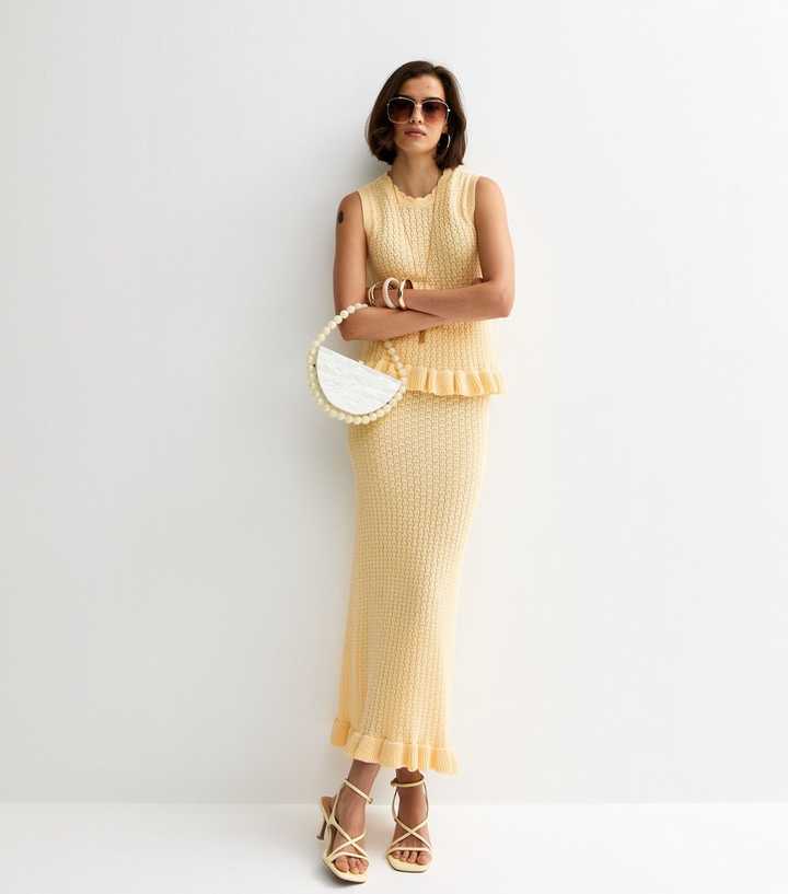 Cream Pearl Effect Box Clutch