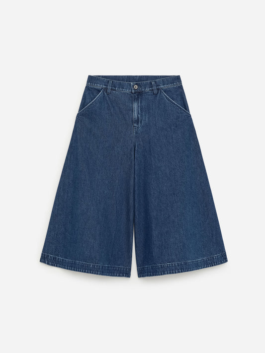 Denim Culotte Trousers