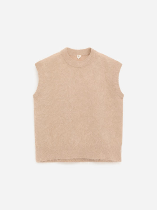 Mohair-Wool Blend Vest