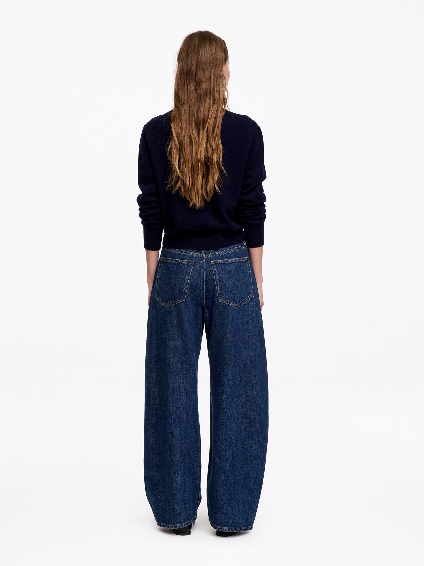 Peony Barrel Jeans
