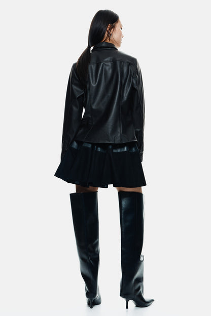 Coated shirt