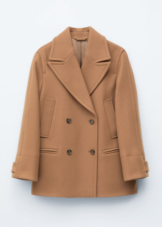 Tailored Wool Pea Coat