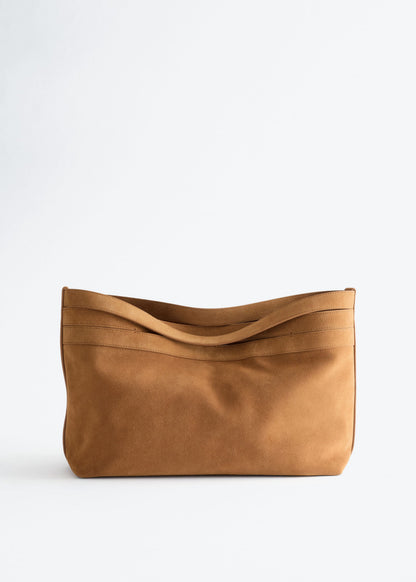 Suede Tote Bag