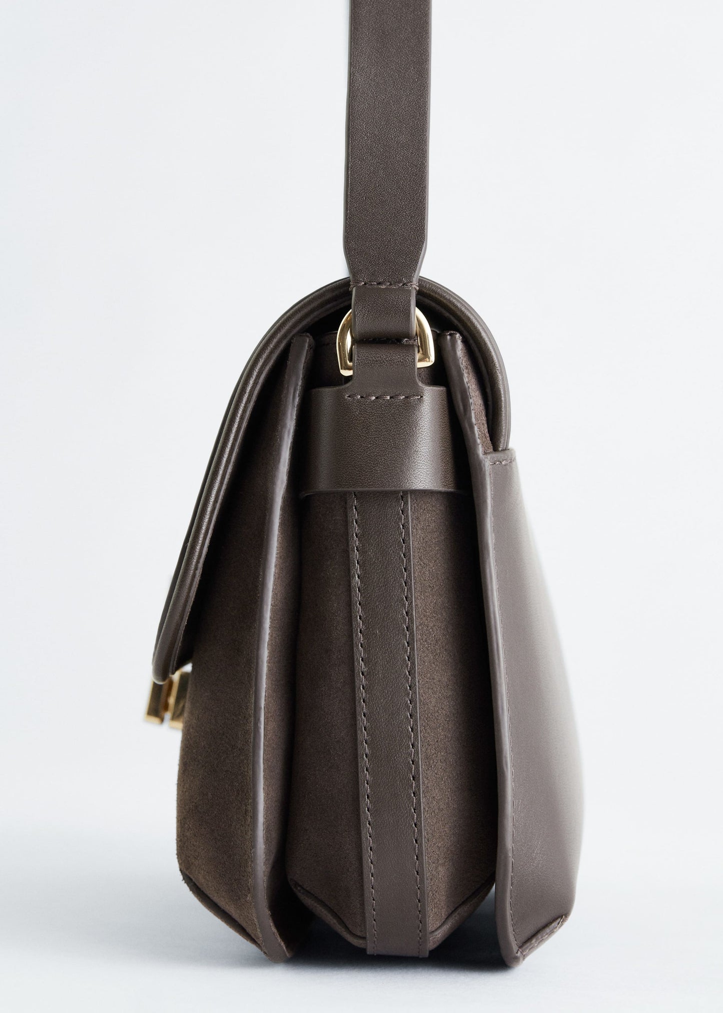 Dual Leather Crossbody Bag