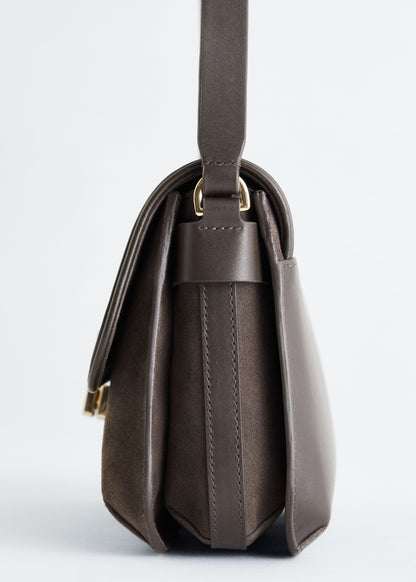 Dual Leather Crossbody Bag