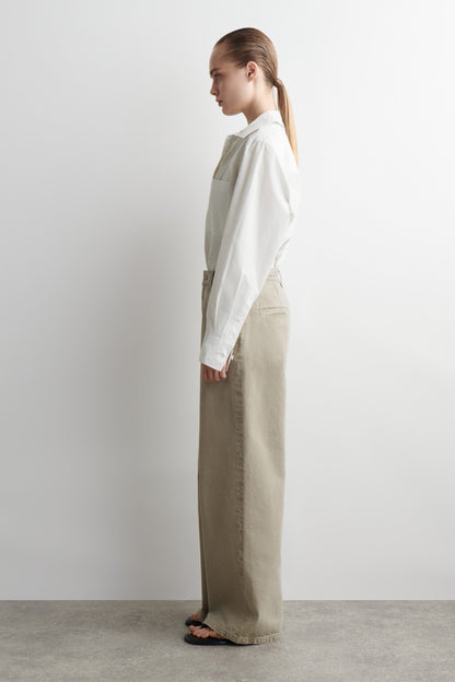 Raw Denim Trousers