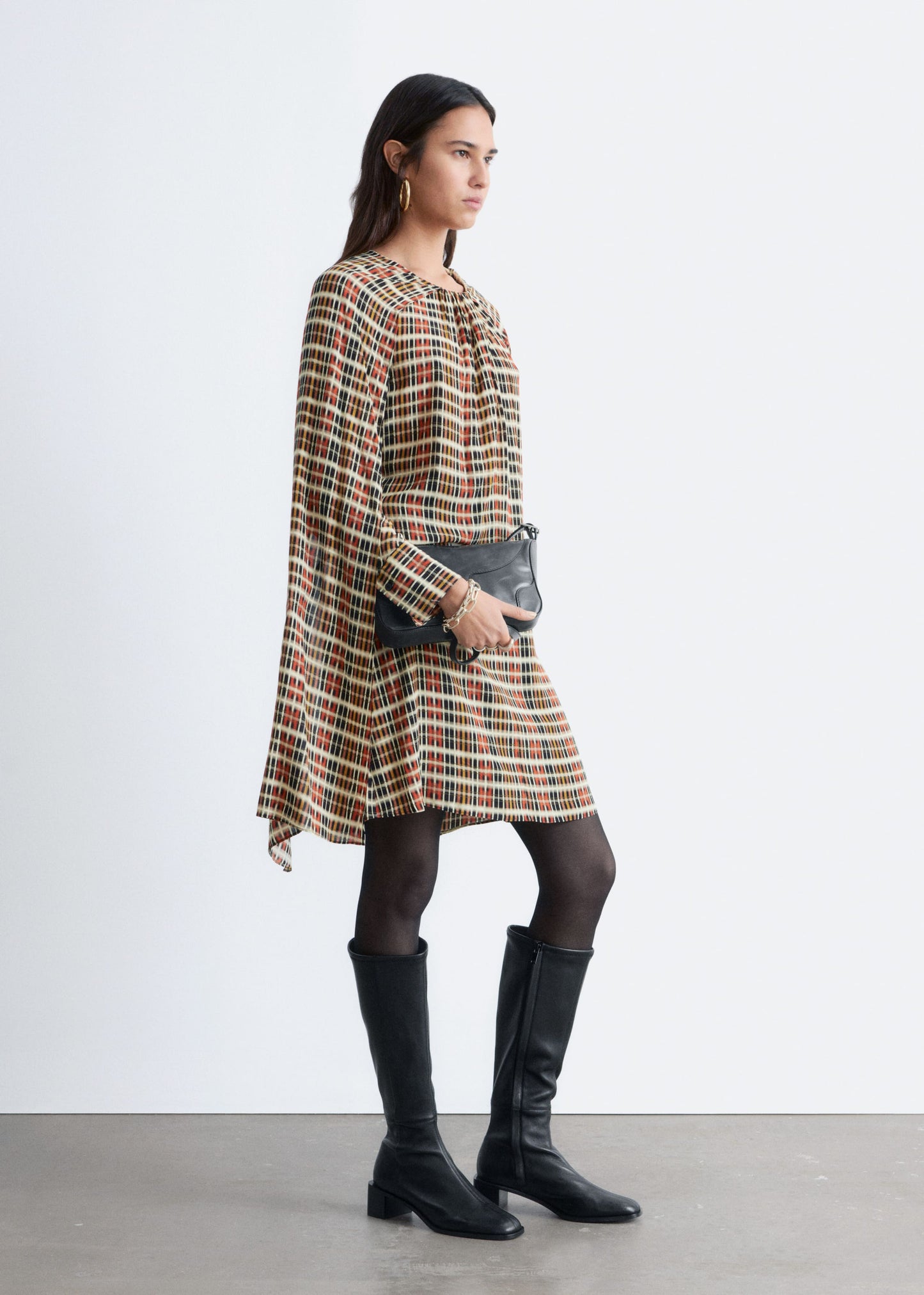 Cape Mini Dress