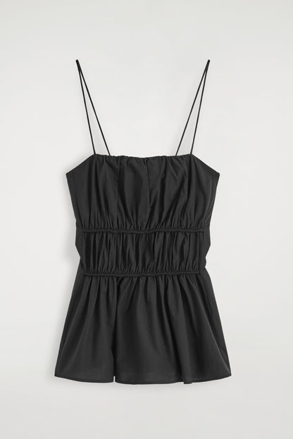 Gathered Cotton Top