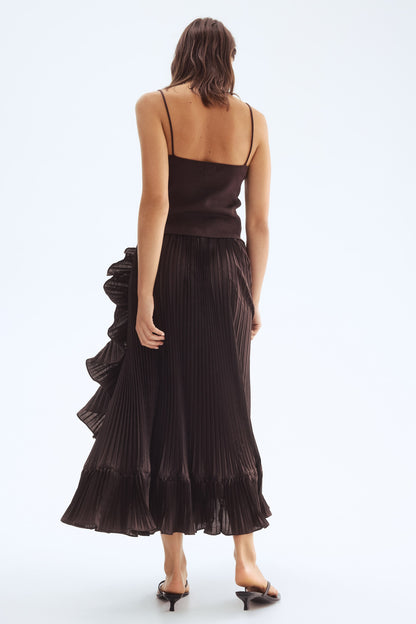 Pleated skirt