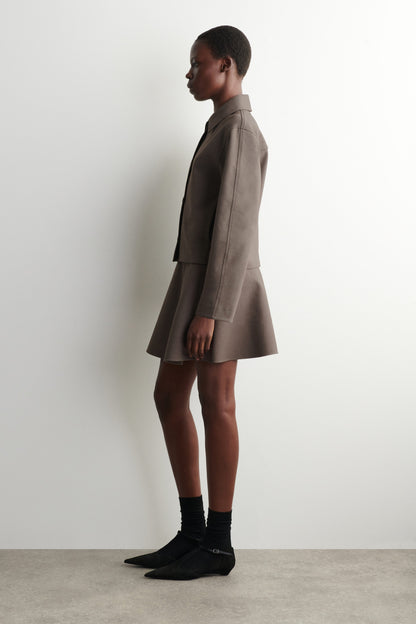 Rounded Jersey Jacket