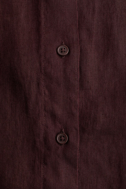 Oversized linen shirt
