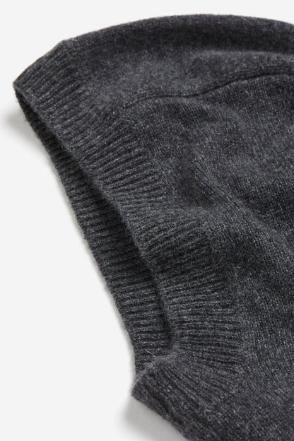 Cashmere balaclava hat