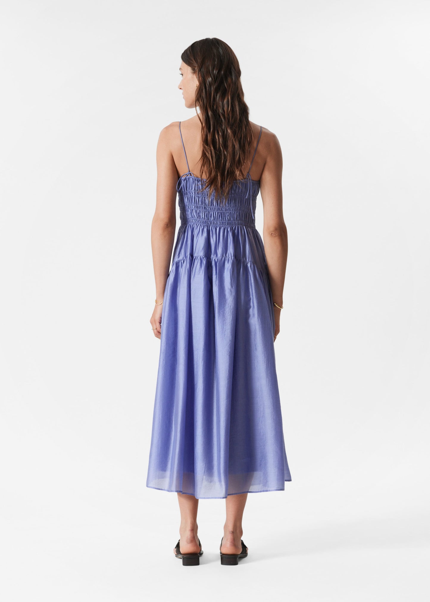 Ruched Midi Dress