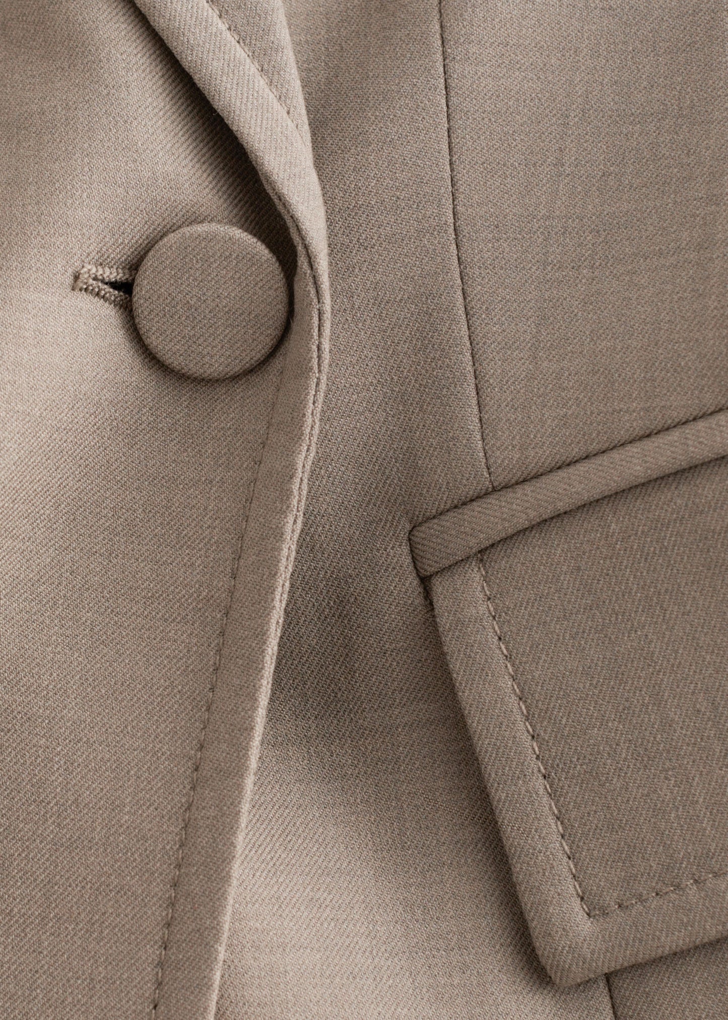 Tapered  Merino-Wool Blazer