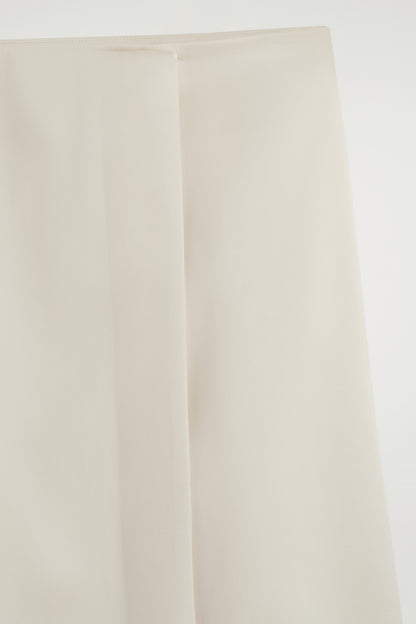 Satin Wrap Skirt