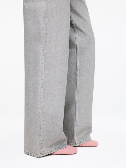 Pony-Hair Effect Leather Pumps