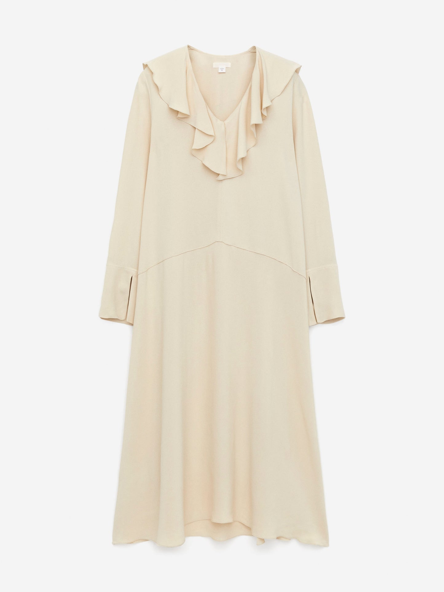 Frill-Neck Dress