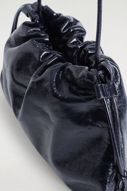 Mini Cavatelli Leather Clutch Bag