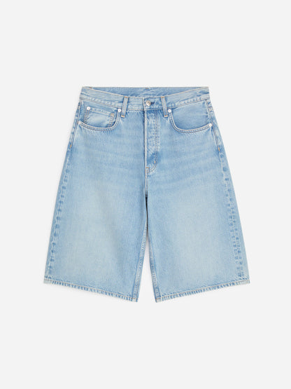 Long Denim Shorts