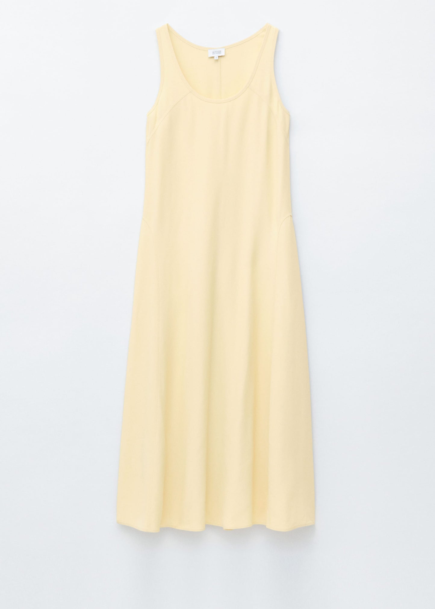 Scoop-Neck Midi Dress