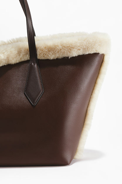 Shearling Shopper