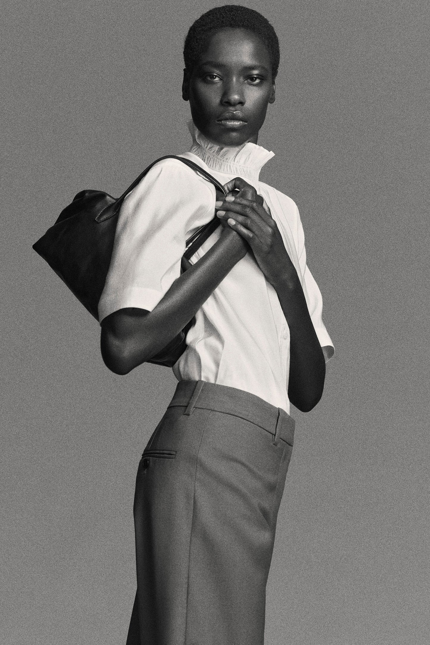 Montmartre  Leather Bowling Bag