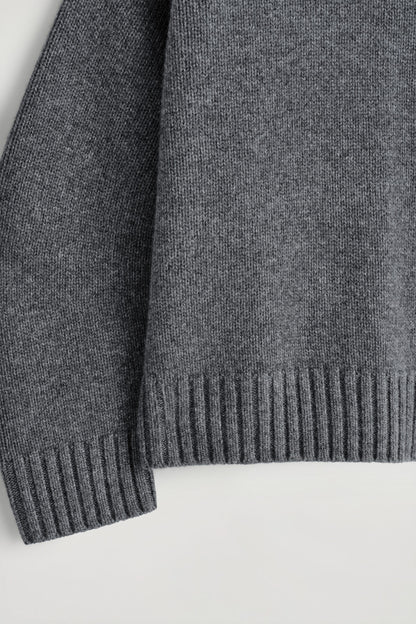 Cashmere Funnel-Neck Jumper