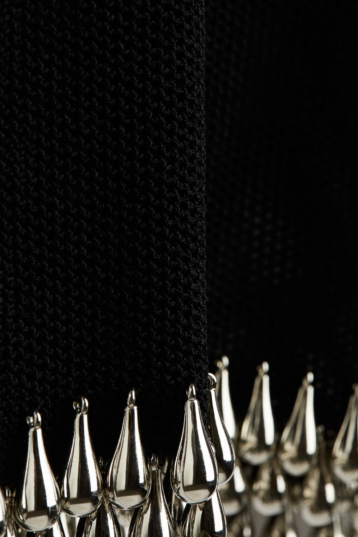 Bead-trimmed net top